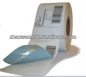 Custom printing adhesive paper label