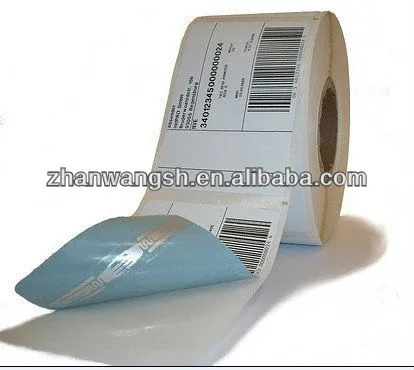 Custom printing adhesive paper label