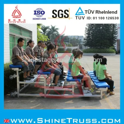 blow molded stadium seat bench bleacher seat school bench bleachers