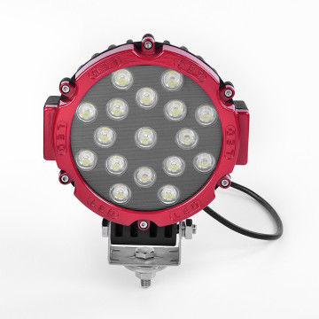 Round LED Work Light for 4x4 Offroad Vehicles