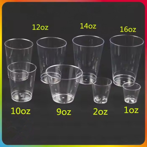 Disposable PS Clear Injection Mold Plastic Tumbler