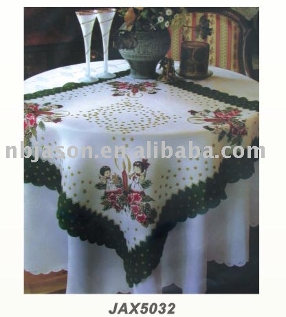 christmas table cloth christmas decoration