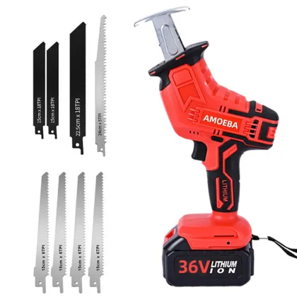 12V High Performance Cordless Saber Power Tool - Electric Reciprocating Saw
