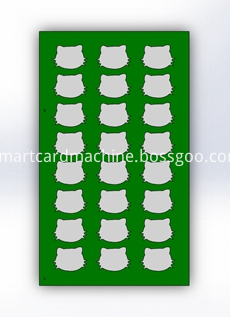 Irregular Smart Card Punching Machine