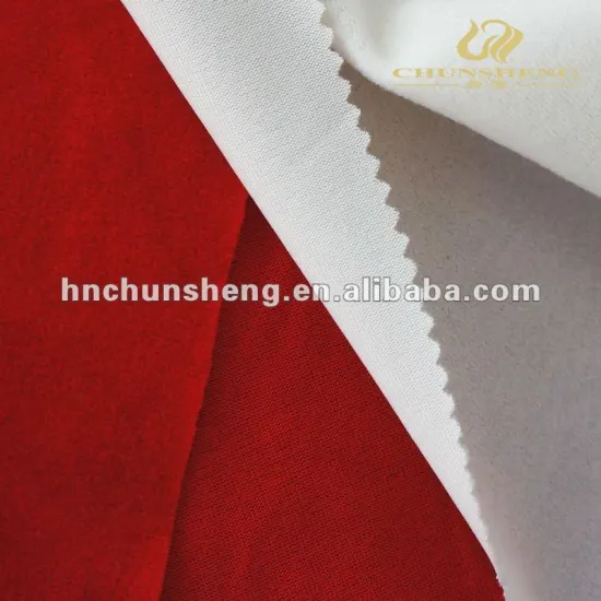 100% polyester Loop Velvet Warp Knitting Fabrics for car