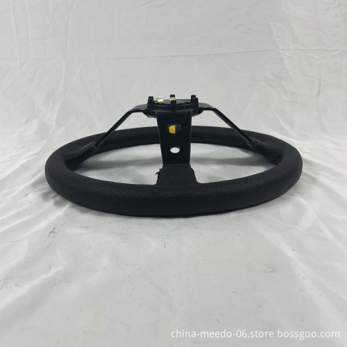 TRAPLY PVC Racing Steering Wheel with Speaker - Universal Car Accessory