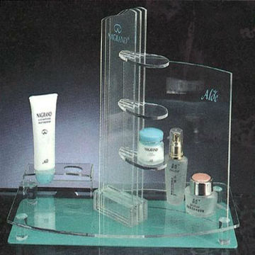 China reliable producer acrylic cosmetics display counter,cosmetics counter display