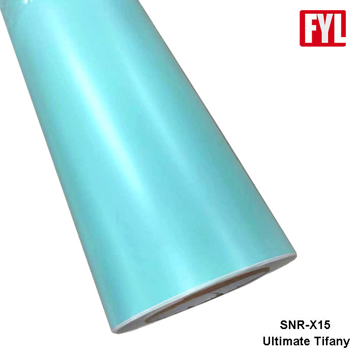 Ultimate Flat Satin Tiffany Blue Vehicle Wrap Vinyl