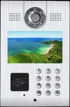 High Quality New Design IP Video Intercom System for Buildings Apartments Outdoor Unit