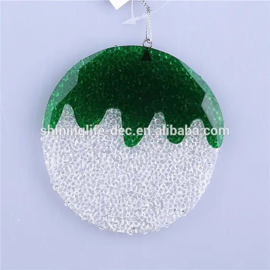 Small size snowball pendant new style colorful indoor decoration