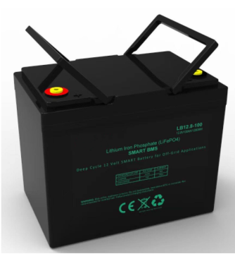 Πακέτο μπαταρίας 12V 24V LFP Ασφαλής μπαταρία φωσφορικού σιδήρου λιθίου