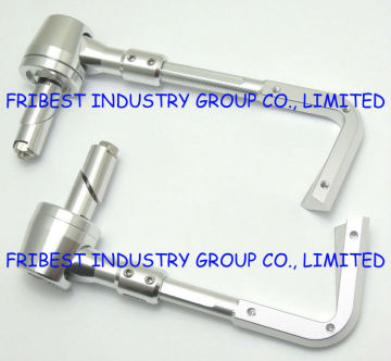 Lever Guard Silver Racing CNC Pro Lever Guards for 400cc 600cc 1000cc