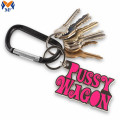 Metal Custom Logo Adventure Enamel Keychain