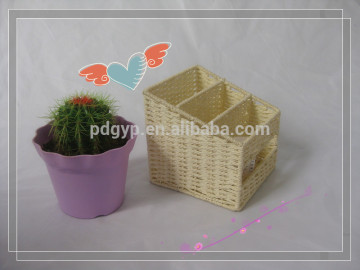 High quality New design and Eco-friendly paper small promotional decorative storage baskets
