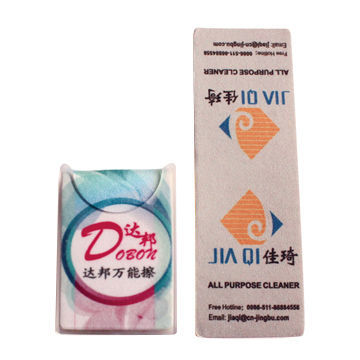 Microfiber multi-cleaner cloth with sponge/eco-friendly/SGS/European standard/laser cut/lint-free