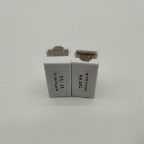 unshielded CAT6A Inline coupler jack female to female