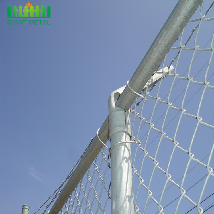 hot dipped galvanized knitted  chain link fence