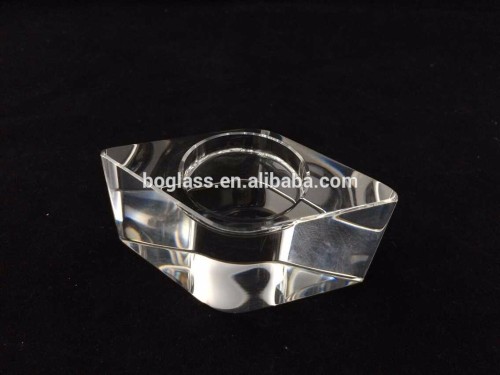 clear crystal tealight holder replacement glass candle holder