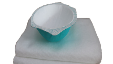 Polyester Needle Punched Cotton für N95