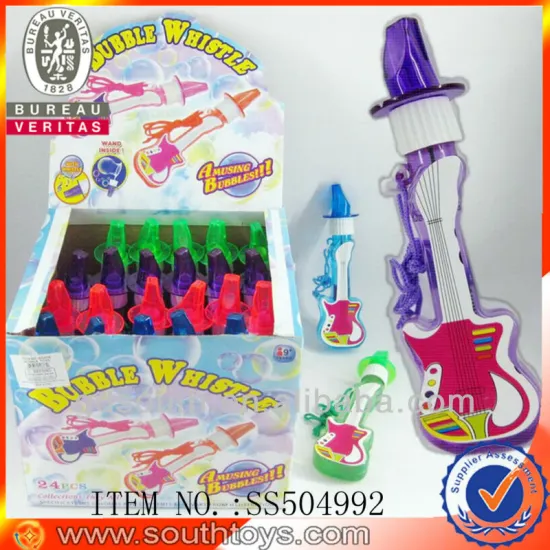 bubble water guitar whistle