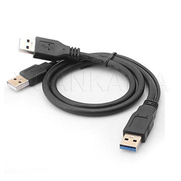 Type-A Y USB 3.0 καλώδιο προσαρμογέα