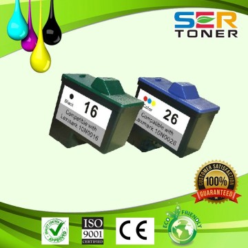 Remanufactured printer ink cartridges for lexmark 16 26 Suitable for LEXMARK Z13/Z33/Z35/Z603/Z605/X1150/4105