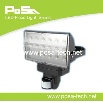 25w led flood light with motion sensor (PS-FL1818)