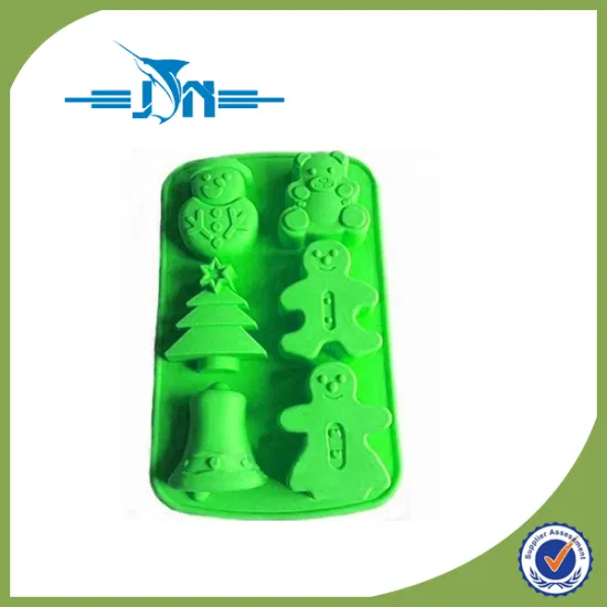 Multifunctional popular silicone christmas tree cake mold with high quality