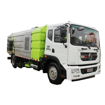 Dongfeng 210hp Runway Street Road Highway Airport Vacuum Road Cleaning Truck 6 tons Load Capacity Sweeping Cleaning Truck