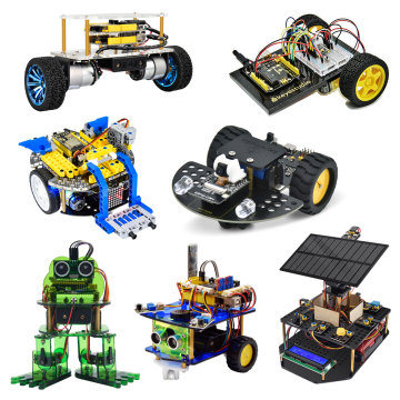 Çeşitli Programlama Robot Kitleri Kendini Dengeleyen Bluetooths DIY Güneş Tracker Smart Esp32 Kamera Video Araba Robotu Arduino için