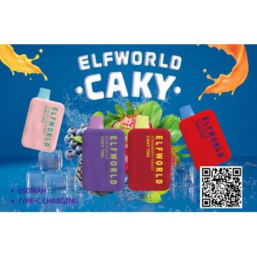 Elf world Caky Fruity Flavored Disposable Vapes
