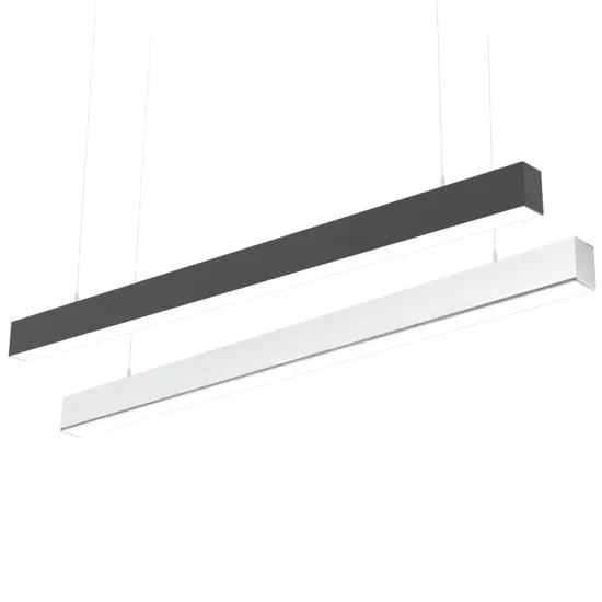 Modern Black and White Aluminum LED Pendant Light for Kitchen Island and Dining