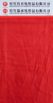 Pure Linen Dyed Fabric Red Color
