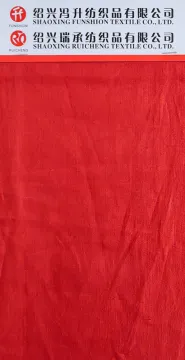 Pure Linen Dyed Fabric Red Color