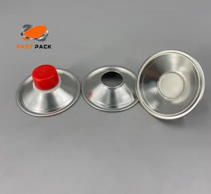 Brake fluid can component top cone