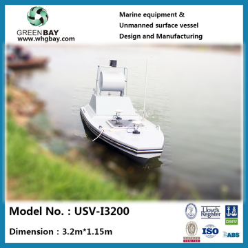 gps survey equipment Platform remote control survey boat Unmanned surface Autopilot vessel USV survey boat