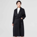 Classic Black Black Double-faced တုတ်ကျင်းကုတ်အင်္ကျီ