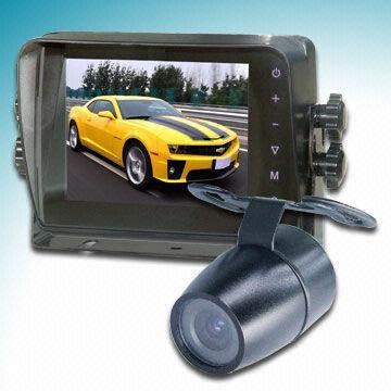 Car Rear-view System with 5-inch Digital Touch-button Monitor and 5W Power Consumption