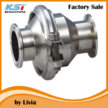 Stainless Steel Sanitary Clamped Check Valve