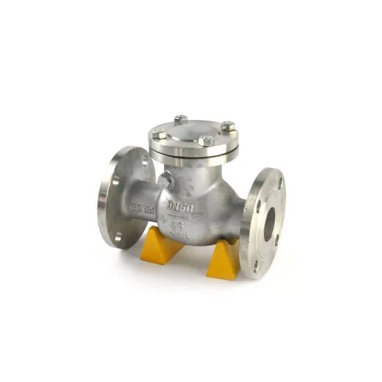 stainless steel dual check valve din wafer type tilting check valve wcb