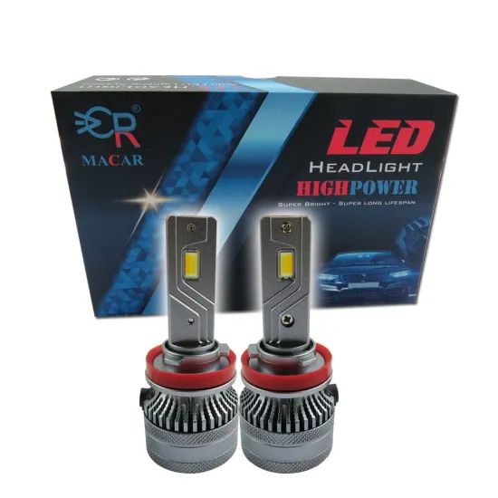MACAR New Design High Power LED Car Bulbs H4 H1 H11 H7 120W 80W 60W 30000LM Canbus