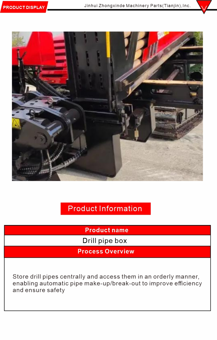 Drill Rod Box for Trenchless Rig