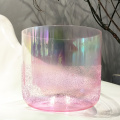 Q'RE Pink Turmaline Alchemy Crystal Singing Bowl