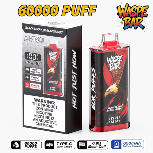 WASPE Bar 60000 Rechargeable Disposable Vape Netherlands
