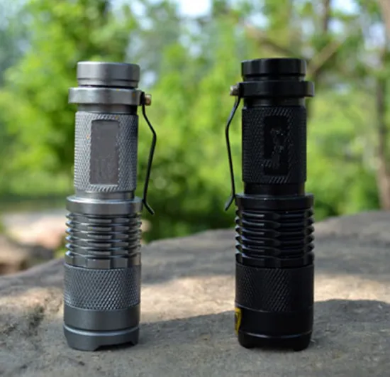 Rechargeable 800 Lumens Aluminum LED Flashlight