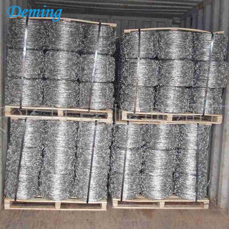 Factory Hot Dip Galvanized Barbed Wire for Sale