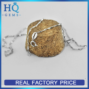 china 925 ingot silver chains ingot chain for pendant silver component accessories