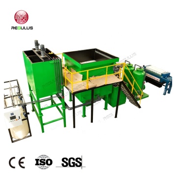 PP PE PET Washing Lines Waste Water Reusing Treatment System
