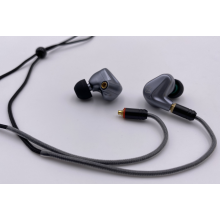 4BA + 1DD 5 Driver en la oreja HiFi Metal Earphones