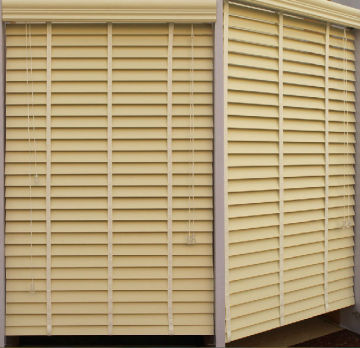 real wood blinds